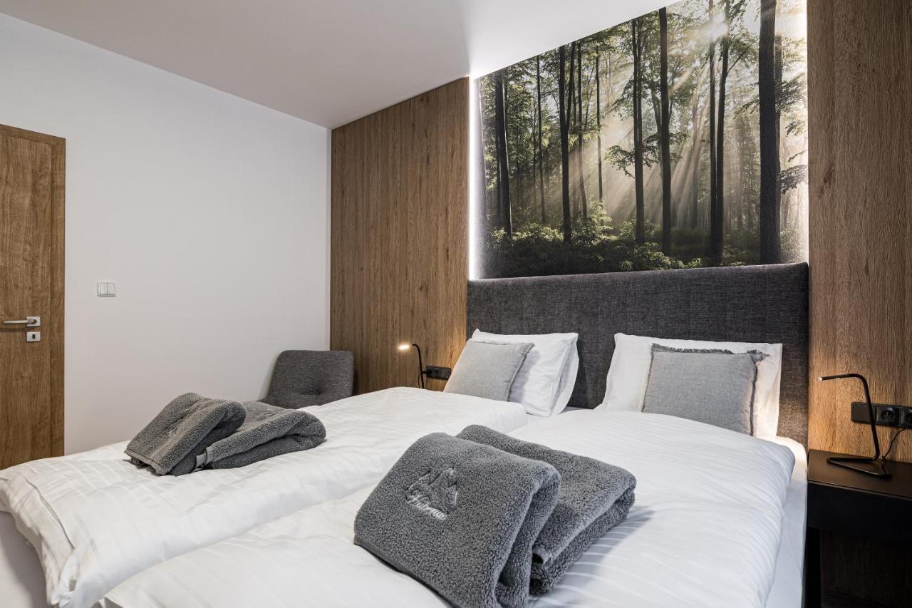 Aparthotel Hubertus Karlova Studánka Esterno foto