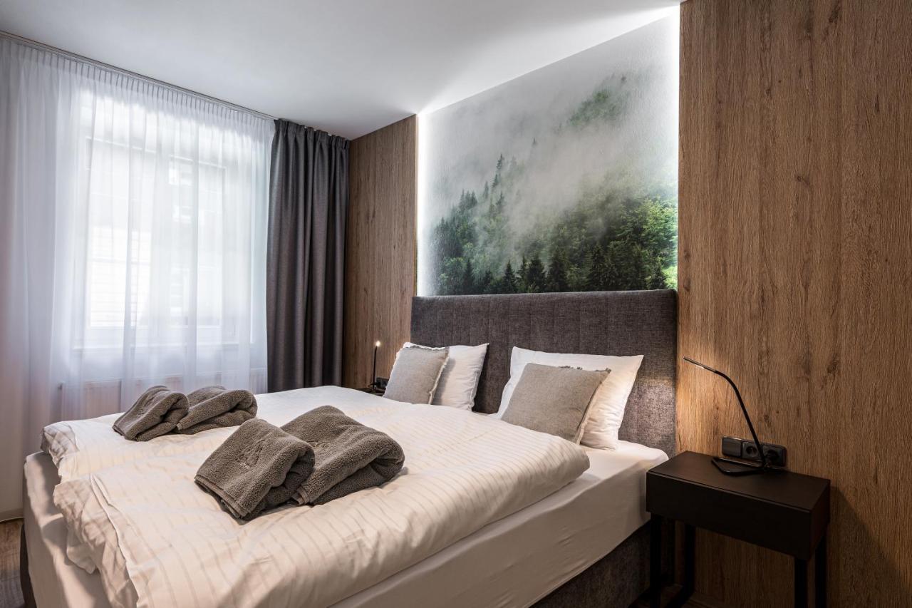Aparthotel Hubertus Karlova Studánka Esterno foto