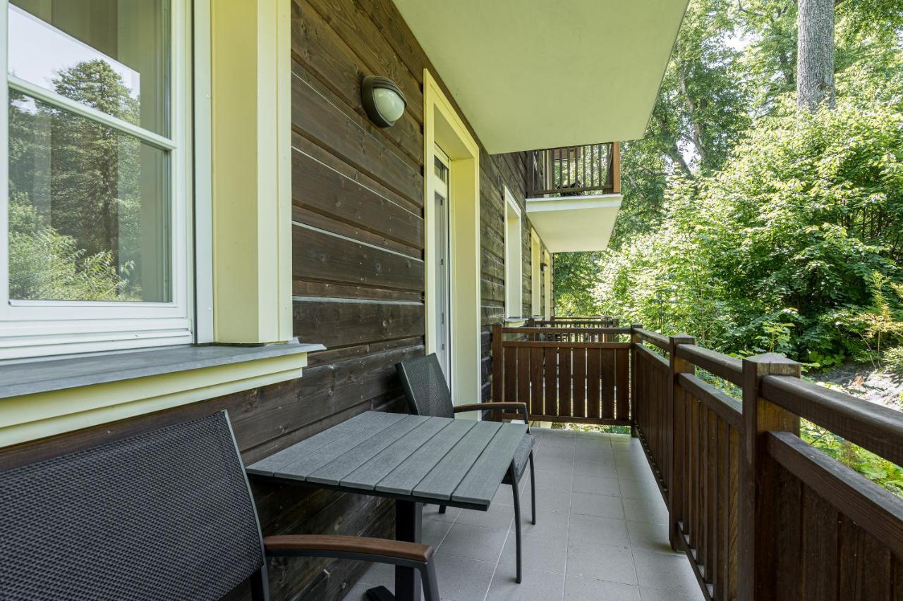 Aparthotel Hubertus Karlova Studánka Esterno foto