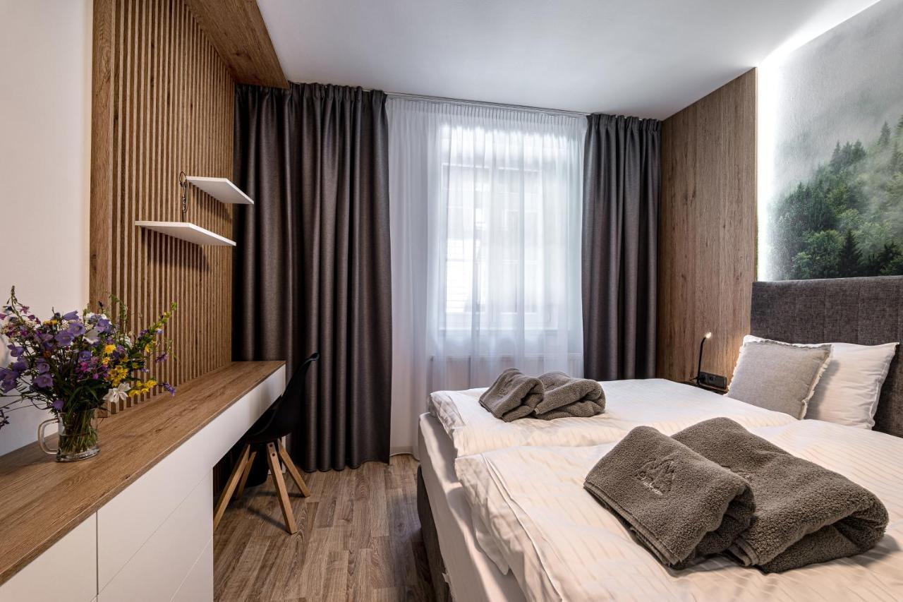 Aparthotel Hubertus Karlova Studánka Esterno foto