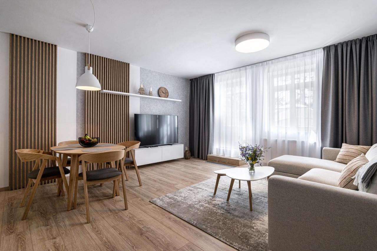 Aparthotel Hubertus Karlova Studánka Esterno foto
