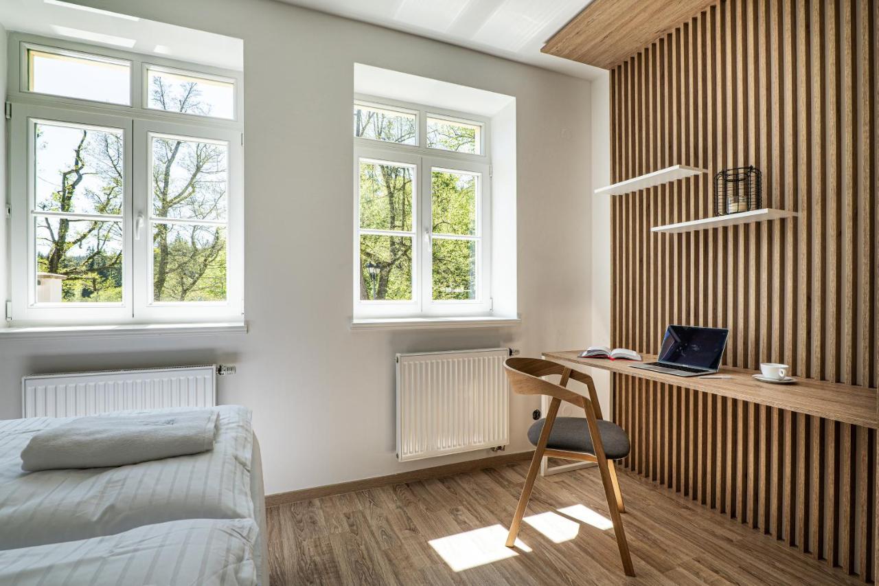 Aparthotel Hubertus Karlova Studánka Esterno foto