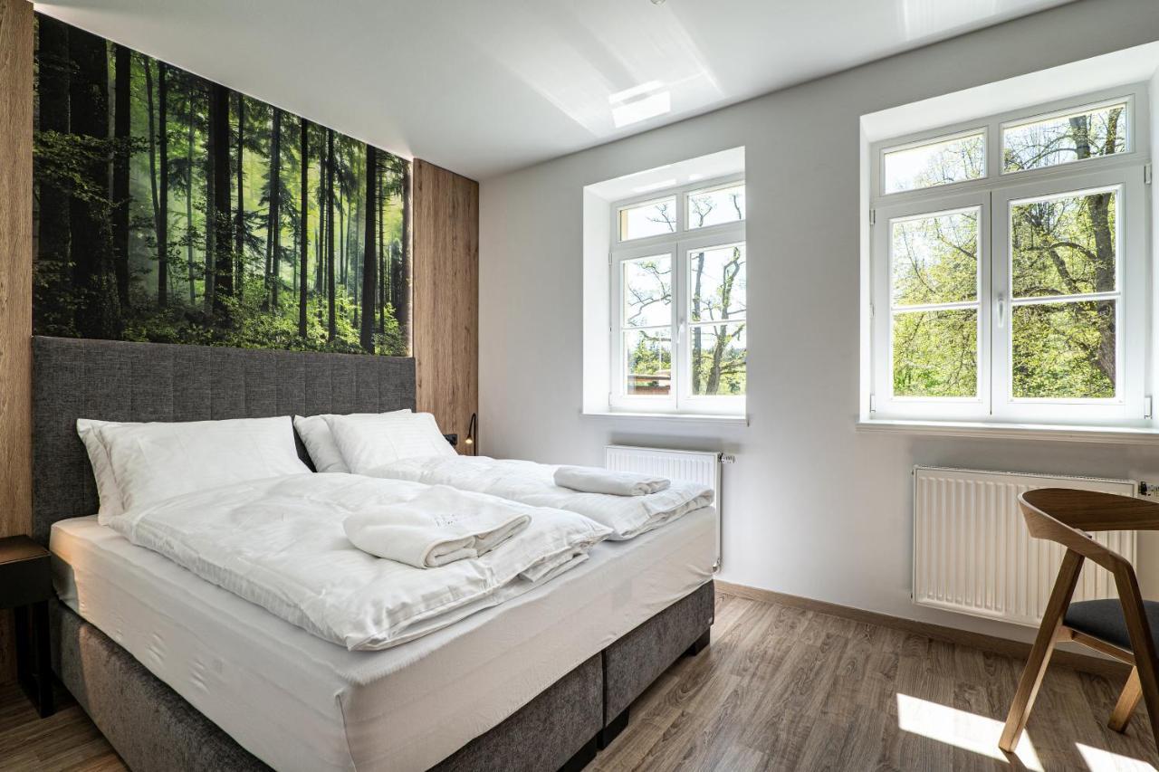 Aparthotel Hubertus Karlova Studánka Esterno foto