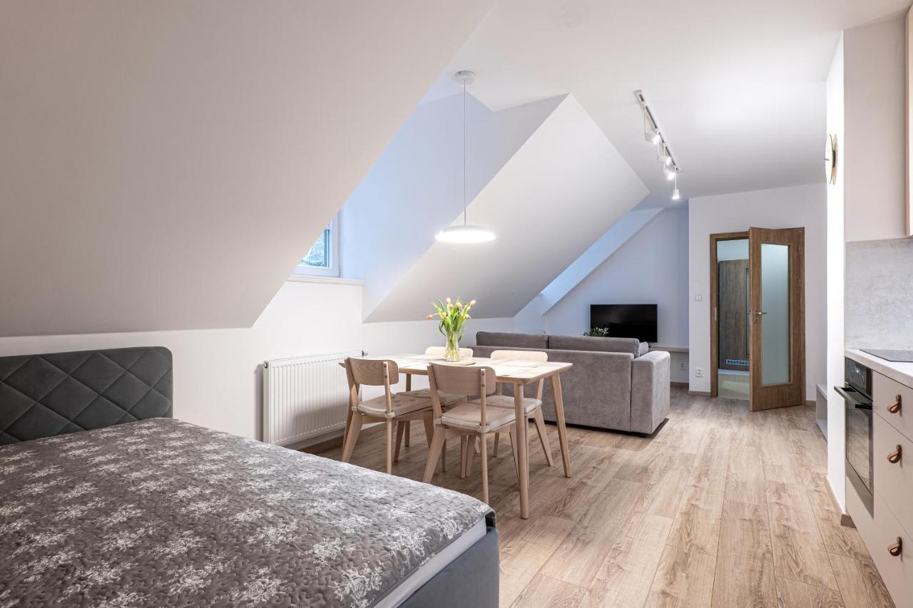 Aparthotel Hubertus Karlova Studánka Esterno foto